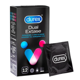 Презервативы Durex Dual Extase №12