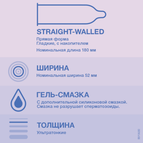 Презервативы Durex Extra Lube Invisible ультратонкие №12