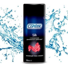 Гель-смазка интимная Contex Silk (силиконовый)  100мл