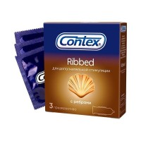 Презервативы Contex Ribbed №3