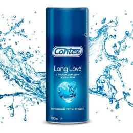 Гель-смазка интимная Contex Long Love с охлажд. эффектом 100 мл