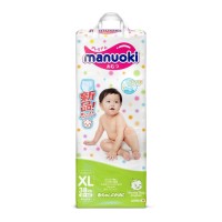 Подгузники-трусики детские Manuoki XL 12+кг, 38 штук в пачке