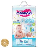 Подгузники детские Manuoki Ultrathin М 6-11 кг, 56 штук в пачке