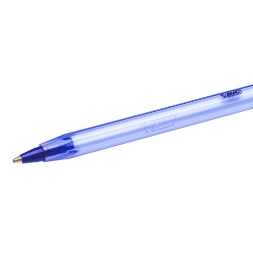 Ручка шариковая неавтоматическая Bic Cristal Soft синяя (толщина линии 0.35 мм)