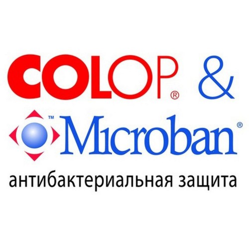 Оснастка для печати круглая Colop Printer R40 40 мм с крышкой синяя