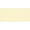 Разделитель листов картонный Комус 100 листов по цветам желтый (105x240 мм)