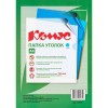 Папка-уголок Комус A4 пластиковая 180 мкм синяя