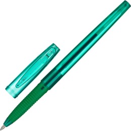 Ручка шариковая Pilot Super Grip BPS-GG-F-G зеленая (толщина линии 0.22 мм)