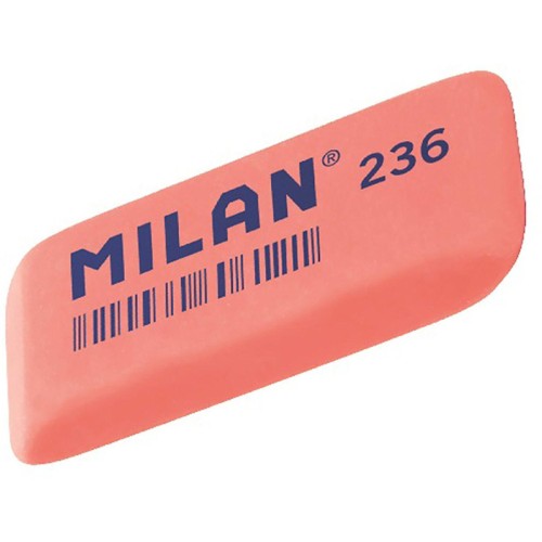 Ластик Milan 236 прямоугольный 56x19x9 мм