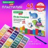 Пластилин классический BRAUBERG KIDS, 45 цветов, 630 г, стек, ВЫСШЕЕ КАЧЕСТВО, 106680