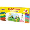 Пластилин классический ЮНЛАНДИЯ "ВЕСЁЛЫЙ ШМЕЛЬ", 24 цвета, 480 грамм, стек, ВЫСШЕЕ КАЧЕСТВО, 106433