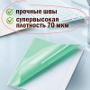 Обложки ПП для тетрадей и дневников, КОМПЛЕКТ 5 шт., КЛЕЙКИЙ КРАЙ, 70 мкм, 215х360 мм, универсальные, прозрачные, ПИФАГОР, 227409