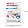 Папки-файлы перфорированные А4 BRAUBERG "ECONOMY", КОМПЛЕКТ 100 шт., гладкие, 30 мкм, 229659