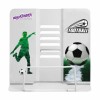 Подставка для книг и учебников ЮНЛАНДИЯ "Play Football", регулируемый наклон, металлическая, 237574