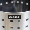 Корзина металлическая для мусора LAIMA "Bionic", 12 л, матовая, перфорированная, несгораемая, 232268