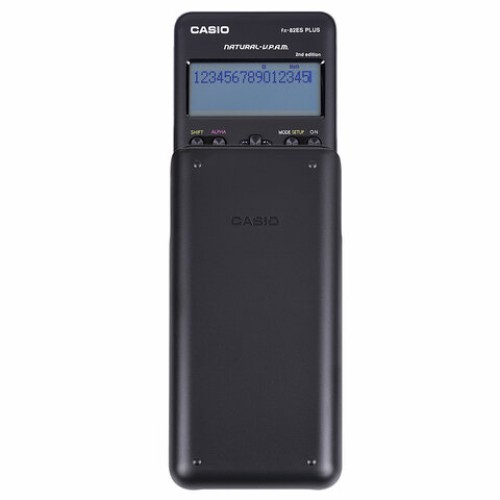 Калькулятор инженерный CASIO FX-82ESPLUS-2-WETD (162х80 мм), 252 функции, батарея, сертифицирован для ЕГЭ, FX-82ESPLUS-2-S