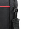 Сумка портфель BRAUBERG PRACTICAL с отделением для ноутбука 15,6", "Red line", черная, 29х40х7 см, 270829