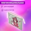 Папка для тетрадей BRAUBERG А5, 1 отделение, полиэстер, на молнии, с ручкой, "Anime friends", 272202