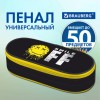 Пенал-футляр BRAUBERG, 1 отделение, органайзер, полиэстер, 22x9x5 см, "Smile OFF", 271587