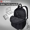 Рюкзак HEIKKI ULTRA (ХЕЙКИ) универсальный, карман-антивор, черный, 42х30х14 см, 272559