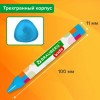 Восковые мелки трехгранные утолщенные BRAUBERG KIDS, НАБОР 12 цветов, 271695