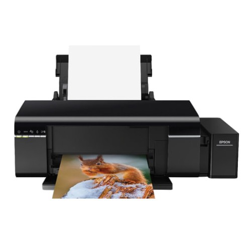 Принтер струйный EPSON L805 А4, 37 стр./мин, 5760х1440, печать на CD/DVD, Wi-Fi, СНПЧ, C11CE86403