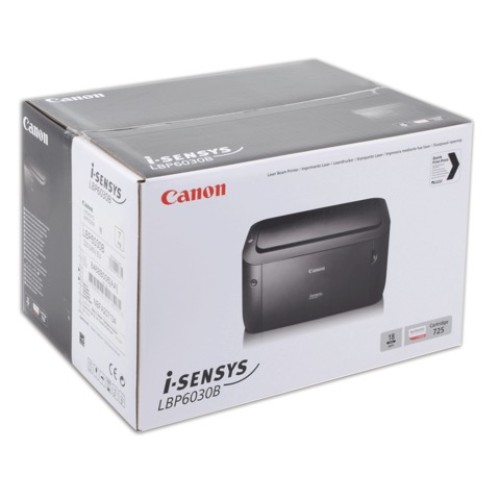 Принтер лазерный CANON i-Sensys LBP6030B, А4, 18 стр./мин, 5000 стр./мес., 8468B006