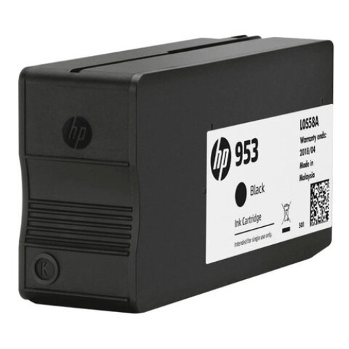 Картридж струйный HP (L0S58AE) Officejet Pro 8710/8210, №953, черный, ресурс 1000 стр., оригинальный