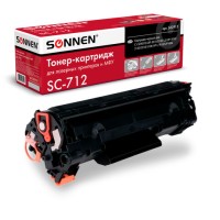 Картридж лазерный SONNEN (SC-712) для CANON LBP-3010/3100, ВЫСШЕЕ КАЧЕСТВО, ресурс 1500 стр., 362913