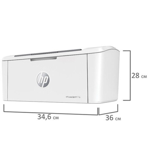 Принтер лазерный HP LaserJet M111a А4, 20 стр./мин, 8000 стр./мес., 7MD67A