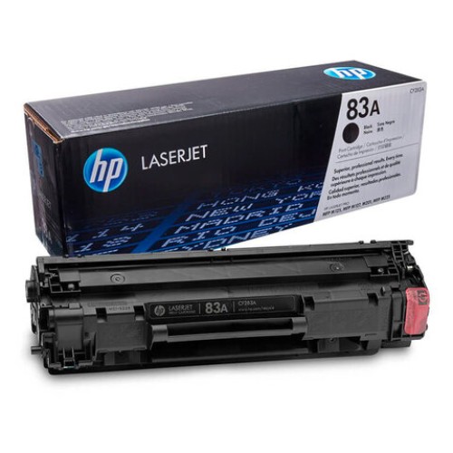 Картридж лазерный HP (CF283A) LaserJet Pro M125/M201/M127/M225, №83A, черный, оригинальный, ресурс 1500 страниц