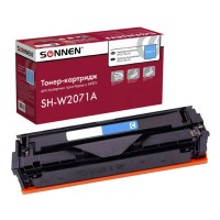 Картридж лазерный SONNEN (SH-W2071A) для HP CLJ 150/178 ВЫСШЕЕ КАЧЕСТВО, голубой, 700 страниц, 363967