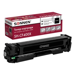 Картридж лазерный SONNEN (SH-CF400X) для HP LJ Pro M277/M252 ВЫСШЕЕ КАЧЕСТВО черный, 2800 страниц, 363942