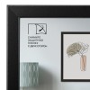 Рамка 30*40 см небьющаяся аналог IKEA, багет 21 мм, МДФ, BRAUBERG "Idea", черная, 391373