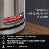 Чайник SONNEN KT-1740, 1,7 л, 2200 Вт, закрытый нагревательный элемент, терморегулятор, нержавеющая сталь, 453421