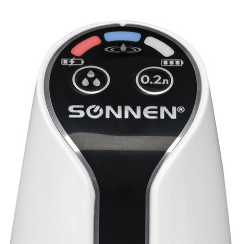 Помпа для воды электрическая SONNEN EWD152W, 1,5 л/мин, 2 РЕЖИМА, АККУМУЛЯТОР, АДАПТЕР, пластик, 455217