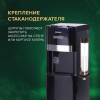 Стаканодержатель SONNEN BL-70, 70 стаканов, на винтах, черный, 455001