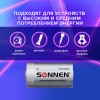 Батарейки КОМПЛЕКТ 2 шт., SONNEN Alkaline, С (LR14, 14А), алкалиновые, блистер, 451090