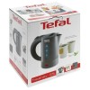 Чайник TEFAL KO120B30, 0,5 л, 650 Вт, закрытый нагревательный элемент, пластик, серый, 7211001545