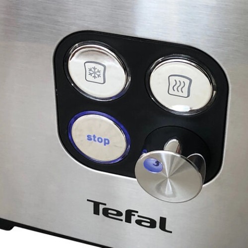 Тостер TEFAL TT420D30, 900 Вт, 2 тоста, 7 режимов, сталь, серебристый, 8000035884