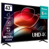 Телевизор HISENSE 43A6K, 43" (108 см), 3840 x 2160, 4K, 16:9, SmartTV, Wi-Fi, черный