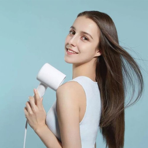 Фен XIAOMI Mi Ionic Hair Dryer H300, 1600 Вт, 2 скорости, 3 температурных режима, ионизация, белый, BHR5081G