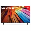 Телевизор LG 43UT80006LA, 43" (108 см), 3840 x 2160, 4K, 16:9, SmartTV, Wi-Fi, черный