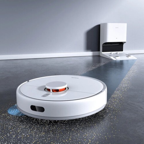 Робот-пылесос XIAOMI Mi Robot Vacuum X10, влажная уборка, контейнер 0,4 л, работа до 180 минут, белый, BHR6068EU