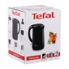 Чайник TEFAL KO260830, 1,7 л, 2150 Вт, закрытый нагревательный элемент, двойные стенки, пластик, черный, 7211002465