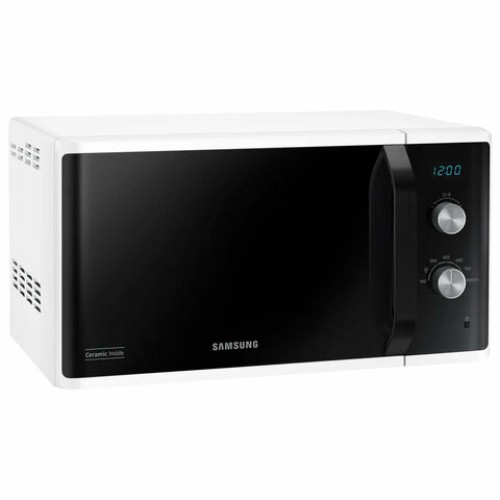 Микроволновая печь SAMSUNG MS23K3614AW/BW, объем 23 л, мощность 800 Вт, механическое управление