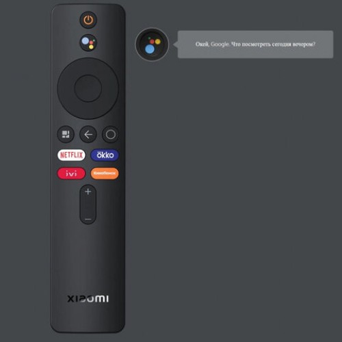 Приставка Смарт-ТВ XIAOMI Mi TV Stick, Android TV, 4 ядра, 1Gb+8Gb, HDMI, WiFi, пульт ДУ, черный, PFJ4145RU