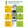 Батарейки аккумуляторные GP, AAA (HR03), Ni-Mh, 930 mAh, 10 шт., пластиковый бокс, 100AAAHC-CRB10