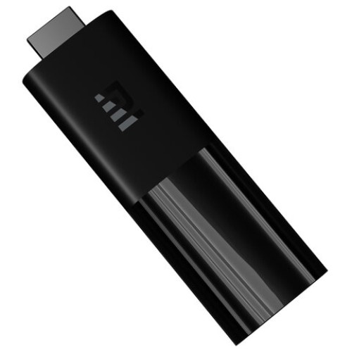 Приставка Смарт-ТВ XIAOMI Mi TV Stick, Android TV, 4 ядра, 1Gb+8Gb, HDMI, WiFi, пульт ДУ, черный, PFJ4145RU