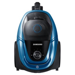 Пылесос SAMSUNG VC18M3120VU/EV с контейнером "циклон", 1800 Вт, мощность всасывания 380 Вт, голубой